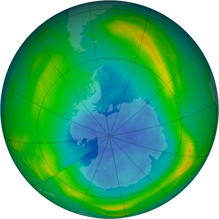 Ozone Map 1980-09-24
